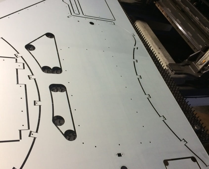 mobile 3d face scanner display prototype for Marvel designed by Propeller Inc