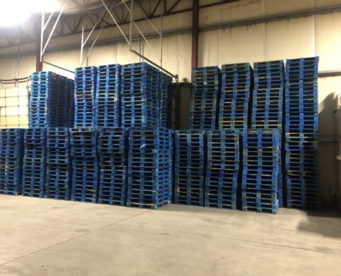 We have room for you! Stack of CHEP pallets