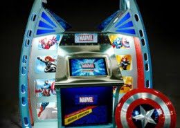 large digital display cabinet