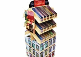 POP display for wax warmer scent pouches